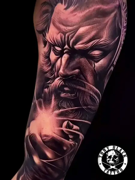 Tatuajes Zeus realistas Barcelona Bonanova
